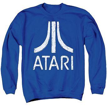 Atari Rough Logo Adult Crewneck Sweatshirt