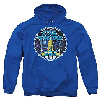 Atari Badge Adult Pull Over Hoodie
