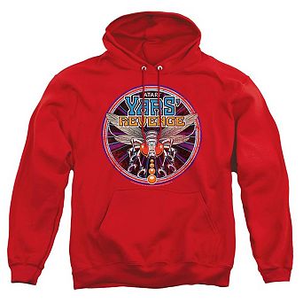 Atari Yars Revenge Patch Adult Pull Over Hoodie