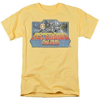 Atari Asteroids Deluxe Short Sleeve Adult T-shirt
