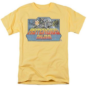 Atari Asteroids Deluxe Short Sleeve Adult T-shirt