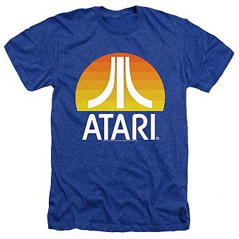 Atari Sunrise Clean Adult Heather T-shirt