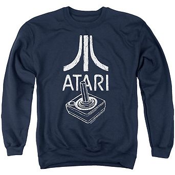 Atari Joystick Logo Adult Crewneck Sweatshirt