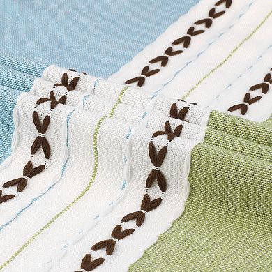 Rustic Cotton Linen Waterproof Dinner Party Table Cover 1 Pc 39" X 63"