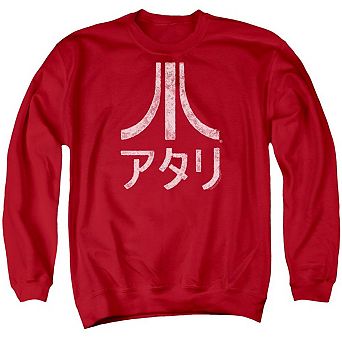 Atari Rough Kanji Adult Crewneck Sweatshirt