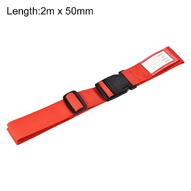 79" Luggage Straps Suitcase Belts With Buckle Label Pp Travel Bag Accessories
