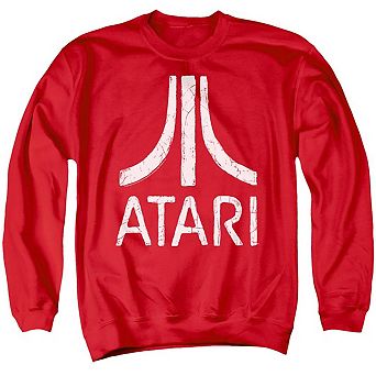 Atari Rough Logo Adult Crewneck Sweatshirt