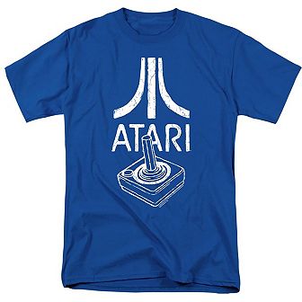 Atari Joystick Logo Short Sleeve Adult T-shirt