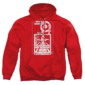Atari Lift Off Adult Pull Over Hoodie