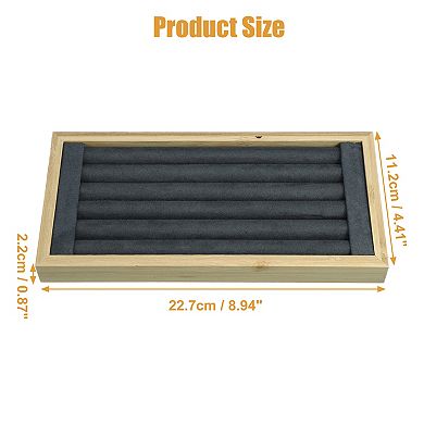 Ring Tray Stackable Storage Jewelry Tray Showcase Display Organizer For Rings