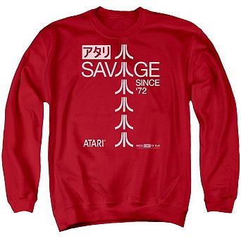 Atari Savage 72 Adult Crewneck Sweatshirt