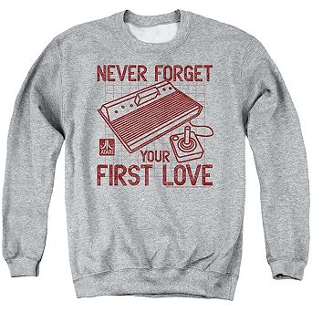 Atari First Love Adult Crewneck Sweatshirt