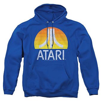 Atari Sunrise Eroded Adult Pull Over Hoodie