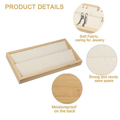 Earrings Tray Stackable Storage Jewelry Tray Showcase Display Organizer For Earrings