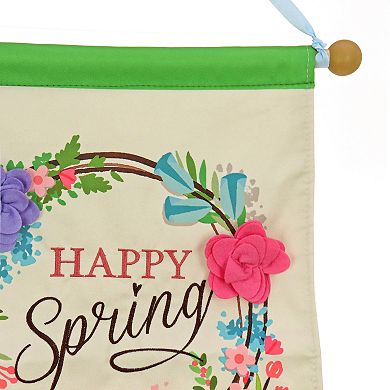 National Tree Company "Happy Spring" Banner