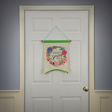 National Tree Company "Happy Spring" Banner