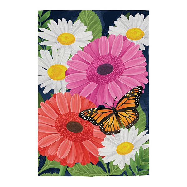 Evergreen Enterprises Gerbera Daisy Still Life Garden Flag