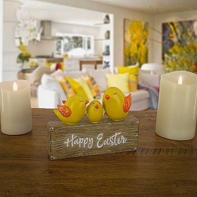 National Tree Company "Happy Easter" Bird Family Table Decor