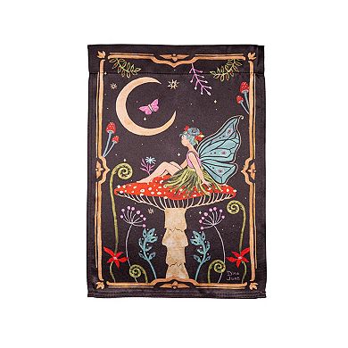 Evergreen Enterprises Reversible Fairy Wonderland Garden Flag