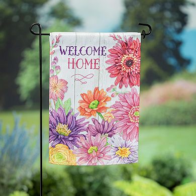 Evergreen Enterprises Welcome Home Spring Garden Flag