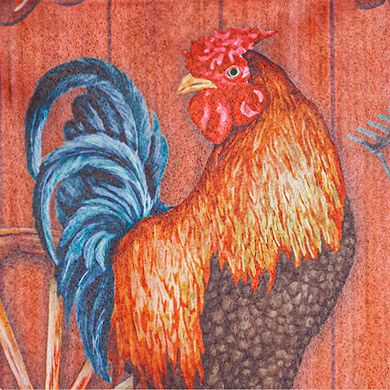 Evergreen Enterprises Chicken in Barn Garden Flag