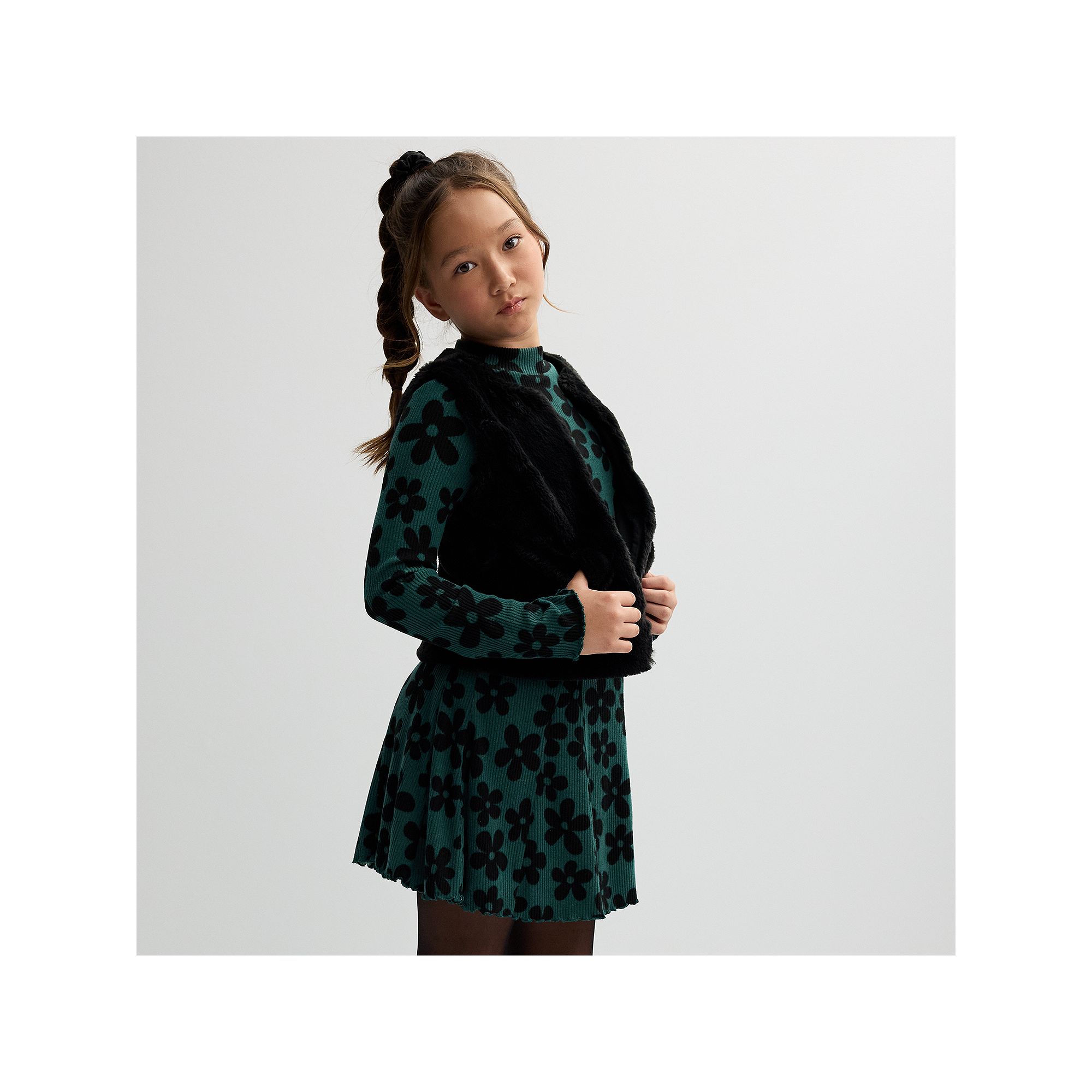 Girls 6-20 SO® Faux Fur Vest in Regular & Plus Size, Girls, Size: XS (6/6