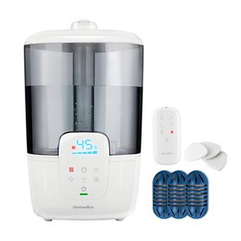 HoMedics Top-Fill 120-Hour Warm & Cool Mist Ultrasonic Humidifier