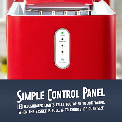 Igloo Coca-Cola Self-Cleaning 26-LB. Automatic Ice Maker