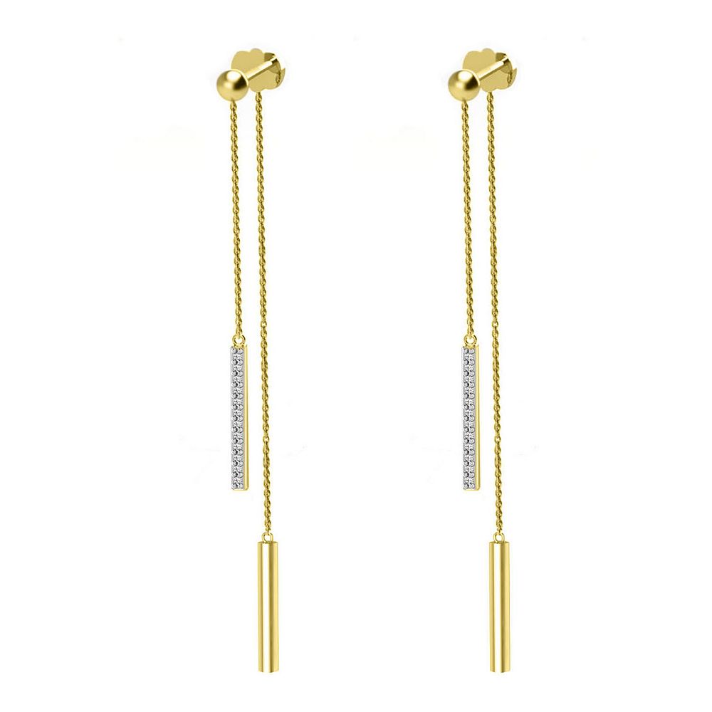 Darling Drop Earrings - Gold main image 1