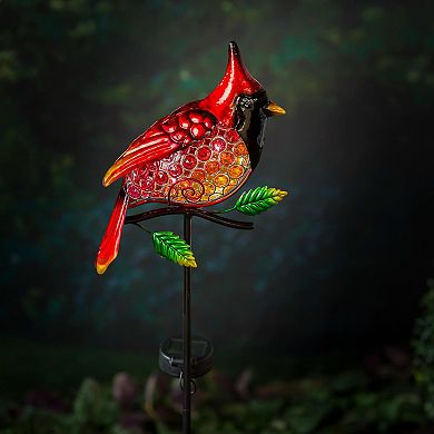 Evergreen Enterprises Cardinal Solar Garden Stake