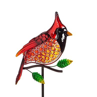 Evergreen Enterprises Cardinal Solar Garden Stake