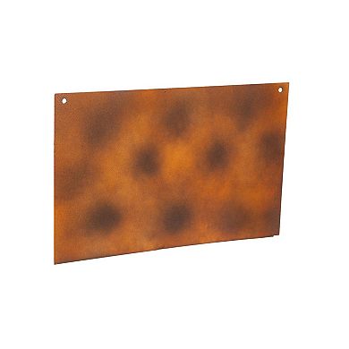 Evergreen Enterprises Rust Finish Indoor / Outdoor Wall Planter