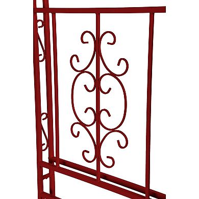 Evergreen Enterprises Montebello Americana Red Iron Garden Arbor