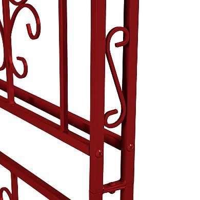 Evergreen Enterprises Montebello Americana Red Iron Garden Arbor