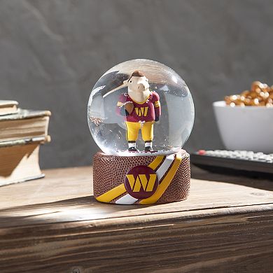Evergreen Enterprises Washington Commanders Snow Globe Table Decor
