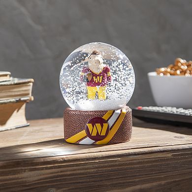 Evergreen Enterprises Washington Commanders Snow Globe Table Decor