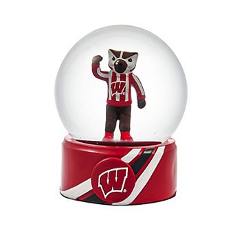 Evergreen Enterprises University of Wisconsin Snow Globe Table Decor