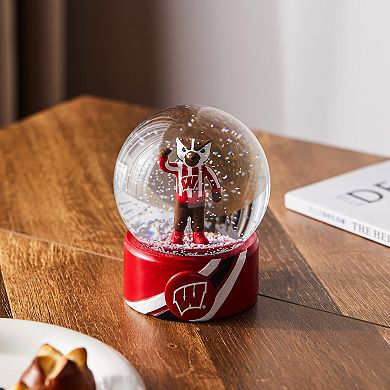 Evergreen Enterprises University of Wisconsin Snow Globe Table Decor