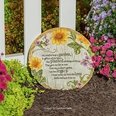 Evergreen Enterprises Wishgivers "Mother's Garden" Garden Stone