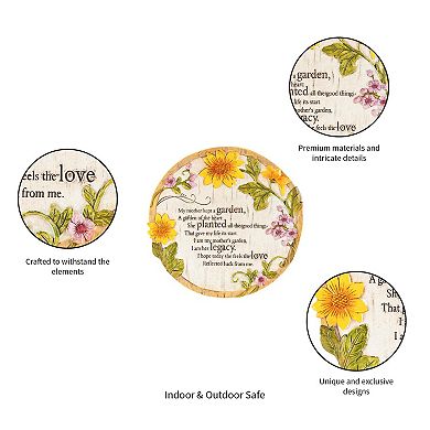 Evergreen Enterprises Wishgivers "Mother's Garden" Garden Stone