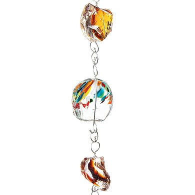 Evergreen Enterprises 71-in. Multicolor Glass Stone Rain Chain