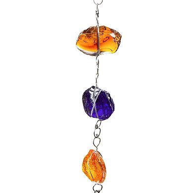 Evergreen Enterprises 71-in. Multicolor Glass Stone Rain Chain