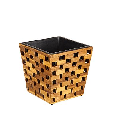 Evergreen Enterprises 3-Piece Recycled Wood Planter Set