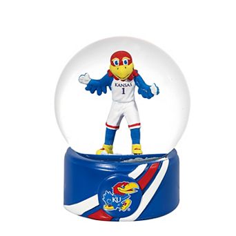 Evergreen Enterprises University of Kansas Snow Globe