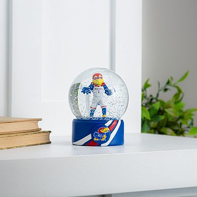 Evergreen Enterprises University of Kansas Snow Globe