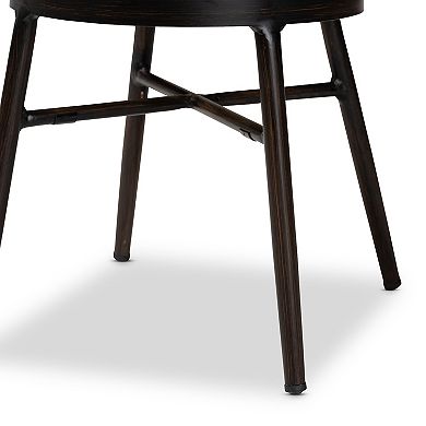 Baxton Studio Thalia 2-pc. Outdoor Dining Chair Set