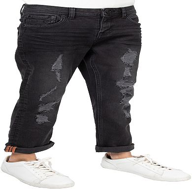 Boys 8-18 Fashion Distressed Jeans With Contrast Neon Stitch