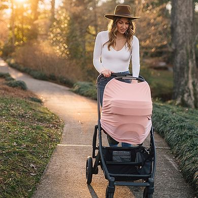 Milk Snob Luxe Onyx 5-in-1 Nursing & Car Seat Cover