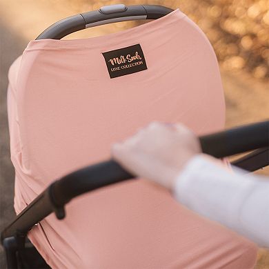 Milk Snob Luxe Onyx 5-in-1 Nursing & Car Seat Cover