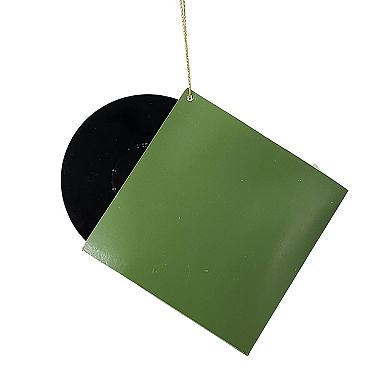 St. Nicholas Square Santa Record Ornament